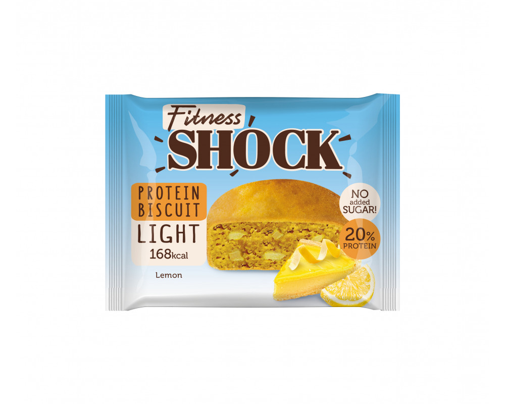 FitnesShock Бисквит - Лимон