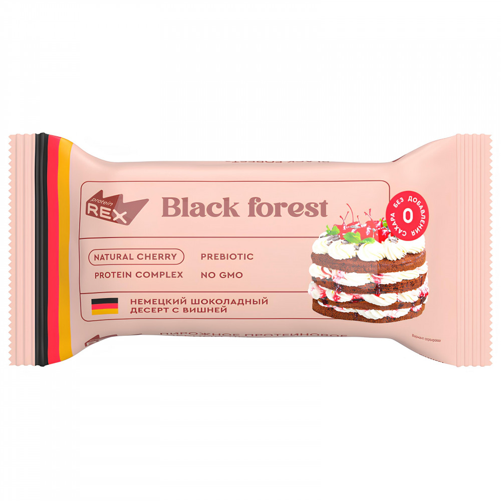 ProteinRex Пирожное - Черный лес
