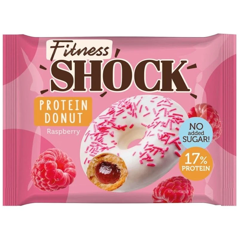 FitnesShock Пончик - Малина