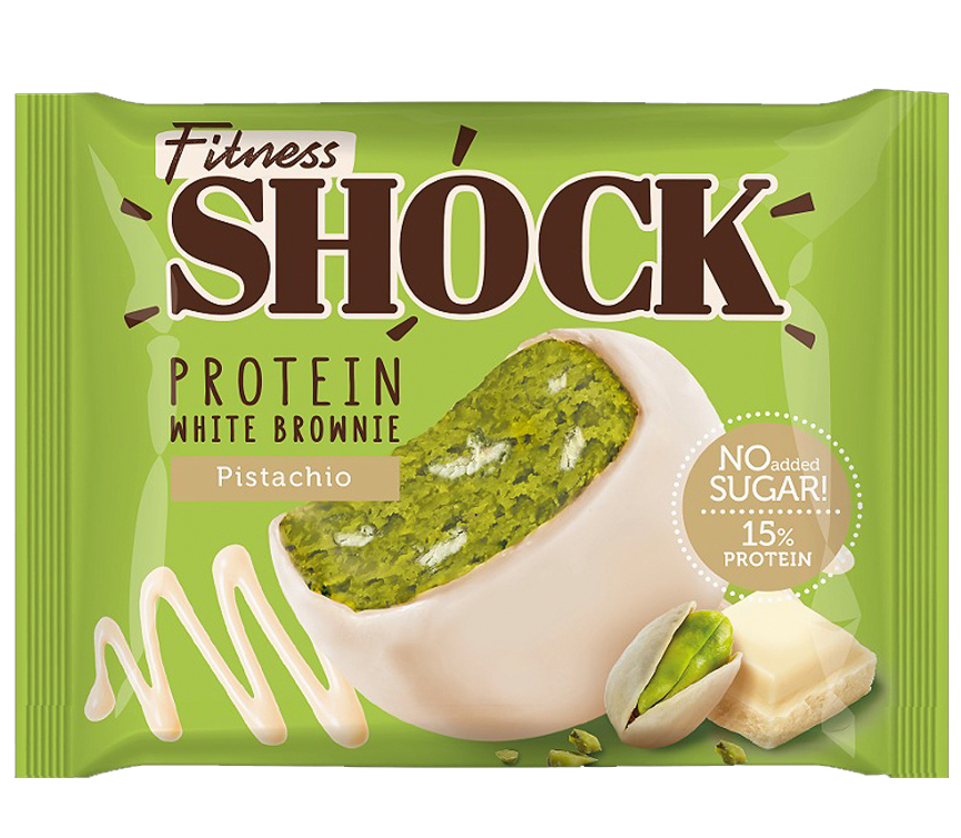 FitnesShock Брауни - Фисташка