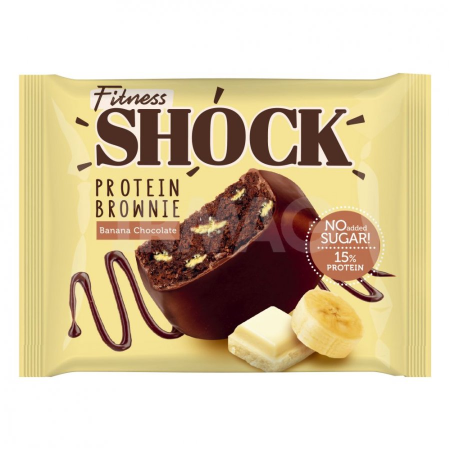 FitnesShock Брауни - Банан